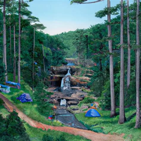 Haw Creek Falls Camping Area Arkansas Camping Destinations