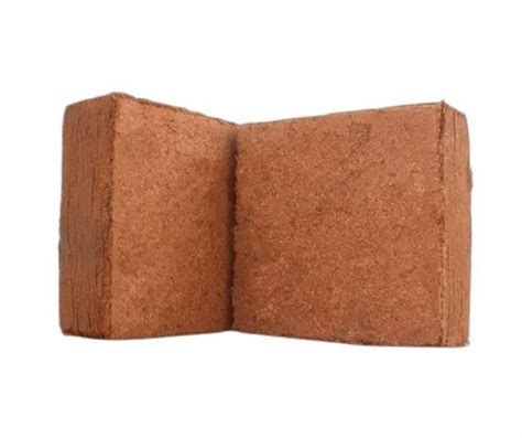 Square Coir Pith Coco Peat Block For Agriculture Packaging Type