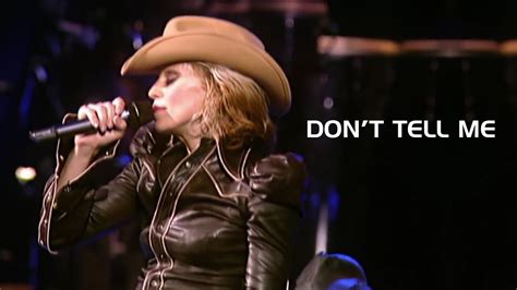 Madonna Don T Tell Me Live From Detroit Drowned World Tour Hd