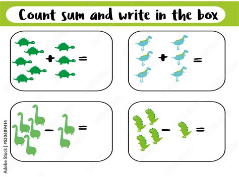 Collection Of Mini Games Teaching Counting For Kids Calculation For