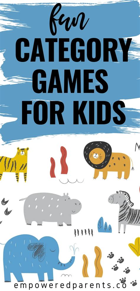 The 8 Best Category Games for Young Kids - Empowered Parents