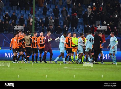 Hamburg Germany November The Uefa Champions League Match