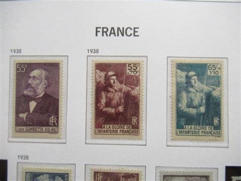 France 1937 1939 Collection avancée de timbres Catawiki