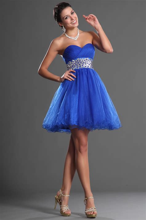 Mode Fashion Et Tendance Robe De Soirée Bustier Bleue