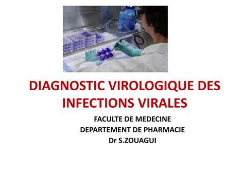 Solution Diagnostic Virologique Des Infections Virales Studypool