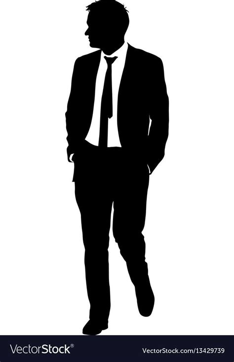 Boy Suit Silhouette