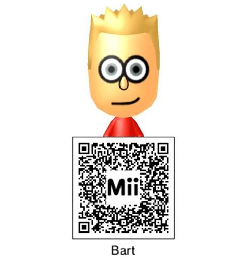 Bart Simpson My Miis Wiki Fandom