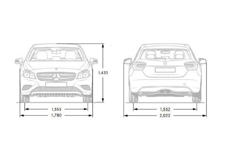 Mercedes A Class Dimensions Uk Exterior And Interior Sizes Carwow