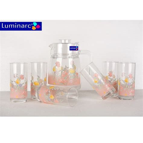 Luminarc Elise Pieces Tivoli Drink Water Set Minuman Elise Glasses