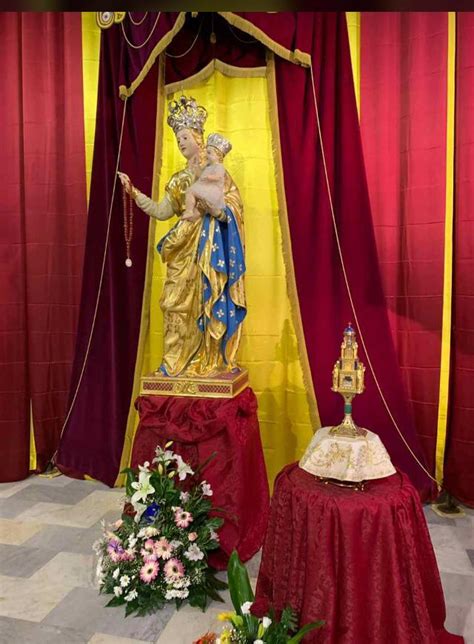 Il Reliquiario In Visita A Enna E Provincia Santuario Madonna Delle