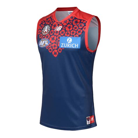 2022 Melbourne Demons Afl Indigenous Dreamtime Guernsey 60 Off