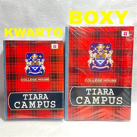 Jual Buku Tulis Tiara Campus Isi Lembar Kwarto Pack Isi Buku