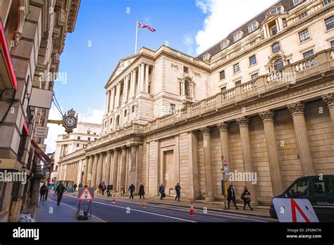 Union Jack Volando En El Banco De Inglaterra Fotograf As E Im Genes De