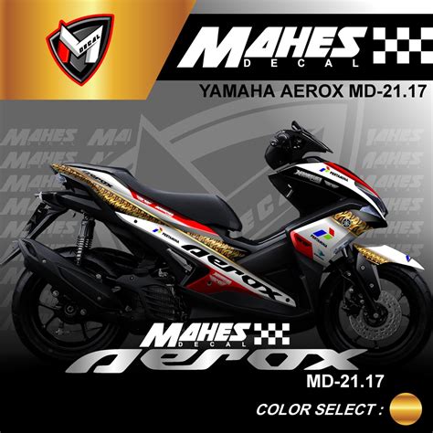 Jual Decal Sticker Yamaha Aerox 155 Fullbody Dekal Stiker Custom