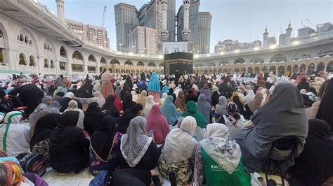 Live Sekarang Situasi Di Masjidil Harom Jema Ah Haji Sudah Mulai