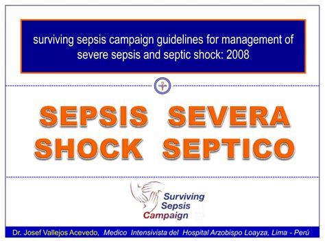 Manejo de sepsis y shock séptico 2008 PPT