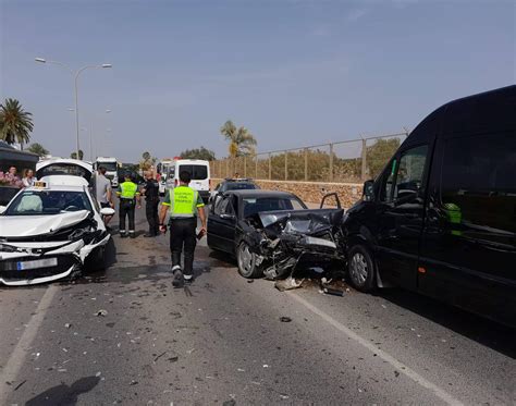 Accidente En Ibiza Adelantamiento Causa Violenta Colisi N Con Heridos