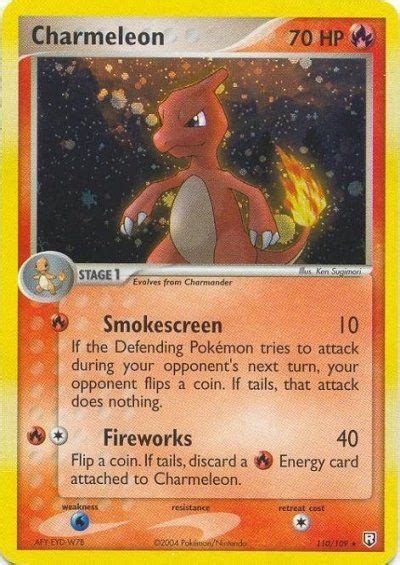 Charmeleon EX Team Rocket Returns Serebii net Pokémon Card Database