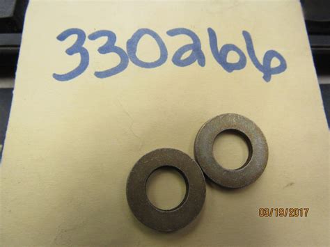 2 NEW OMC OEM JOHNSON EVINRUDE WASHERS 330266 EBay