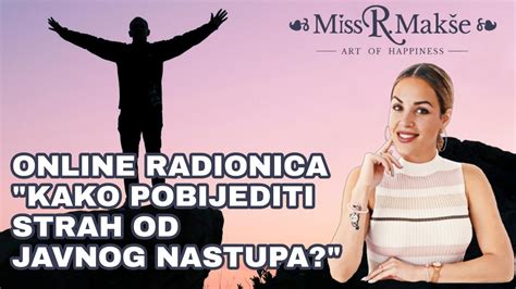 ONLINE RADIONICA KAKO POBIJEDITI STRAH OD JAVNOG NASTUPA Romana