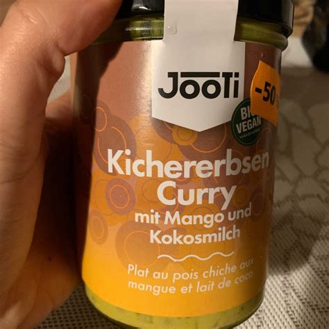 Jooti Kichererbsen Curry Mit Mango Und Kokosmilch Reviews Abillion