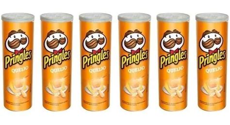 Kit Batata Pringles Queijo 6 Unidades 120g Cada MercadoLivre