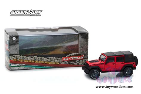 All Terrain 2017 Jeep® Wrangler Unlimited Rubicon Recon 86093 1 43 Scale Greenlight Wholesale