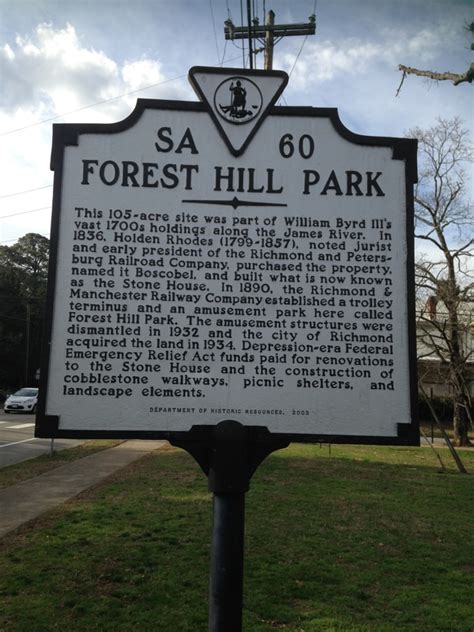 Park History - Friends of Forest Hill Park