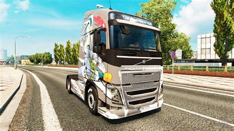 Skin Euro Logistics At Volvo Trucks For Euro Truck Simulator 2