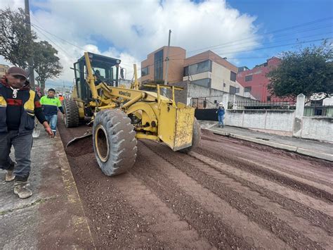 Plan Intensivo de Rehabilitación Vial Quito Informa