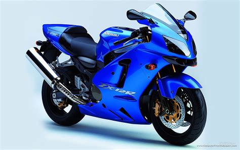 Hd Wallpaper Kawasaki Ninja Transportation Blue Motorcycle Mode Of Transportation