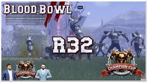 Blood Bowl Ccl S Ro Knollissius Dark Elves Vs Andriy