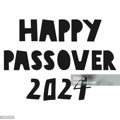 Banner Happy Passover 2024 Stock Illustration Download Image Now