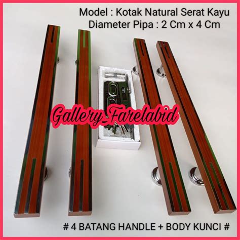 Jual Handle Pintu Rumah Stainless Steel Cm Set Kunci Gagang Pintu