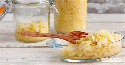 Sauerkraut Selber Machen Im Glas Auch Kleine Mengen Fermentieren Ohne