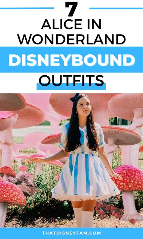 7 Best Alice In Wonderland Disneybound Outfit Ideas That Disney Fam