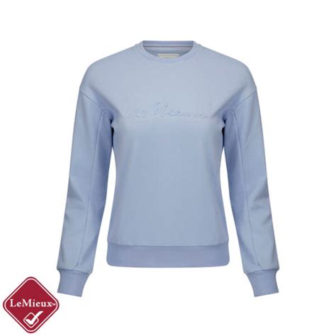 Lemieux Chloe Crew Neck Sweatshirt Mist Unicorn Tack