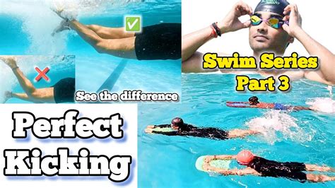 Correct Kicking In Swimming Swimming Training Swim Series Part