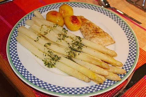 Feuervogels Zanderfilet Mit Spargel Und Zitronen Vinaigrette Von