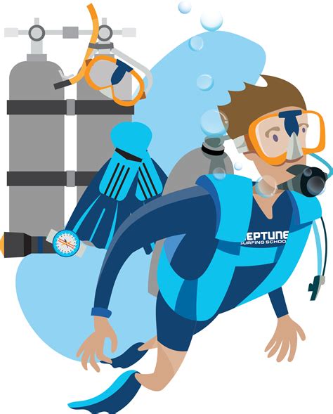 Download Scuba Diver Illustration