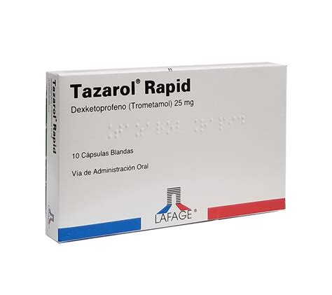 Tazarol Rapid Capsulas FarmaciaRD