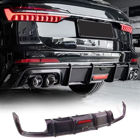 Auto Heckspoiler Hecksto Stange Diffusor Lip Spoiler Splitter F R Audi