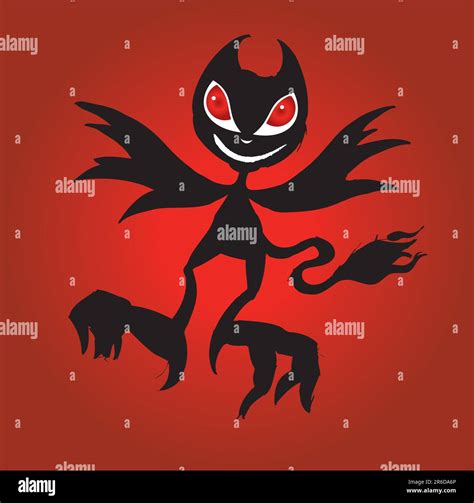 Illustration Of Little Devil Stock Vector Image And Art Alamy