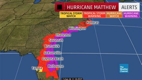 Video Hurricane Matthew Closes In On Georgia South Carolina Trade