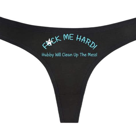 Fuck Me Panties Etsy