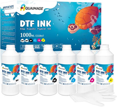 Amazon Enlite DTF Ink 100ML Combo Pack Premium Pigment Ink For