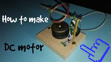 How To Make A Dc Motor At Home Youtube