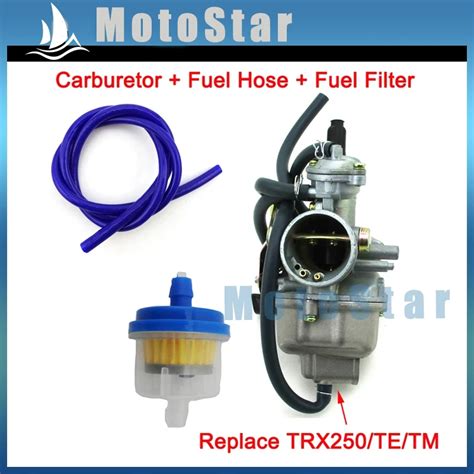 28mm Carburetor Fuel Hose Filter For Honda Carb TRX250 TRX250TE