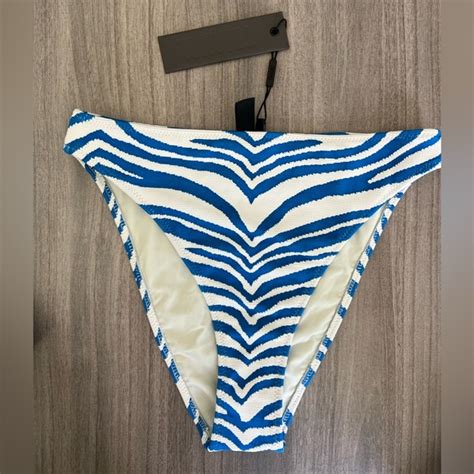 Triangl Swimwear Swim Zebra Splash High Waist Bottoms Poshmark