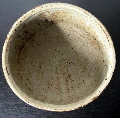 Large Ceramic Bowl With Carving By Warren Mackenzie For Sale At 1stdibs